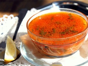 Recettes soupe de pâtes